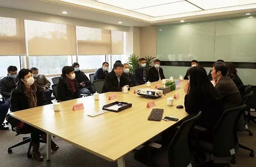 上海市副市长陈群一行莅临上海沪工集团视察调研