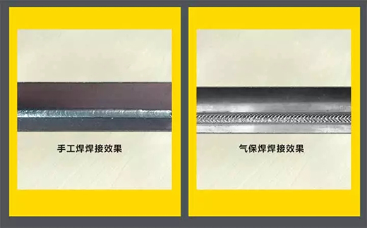 沪工NB 251III焊机焊接效果 沪工NB 251III焊机焊接效果